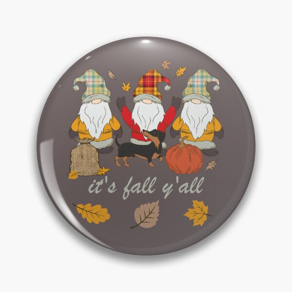 Item preview, Su caída Yall - Dachshund Fall designed and sold by DebbisPalette.