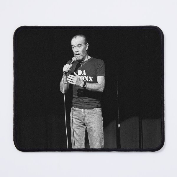 Item preview, George Carlin - BW Photographs designed and sold by ConcertImages.