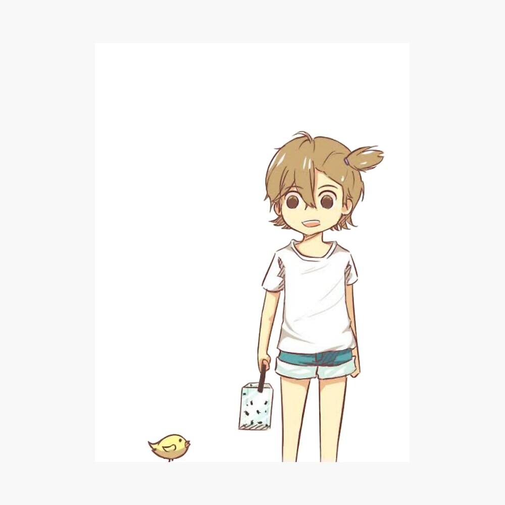 barakamon selfie Photographic Print for Sale by animedesigne4u