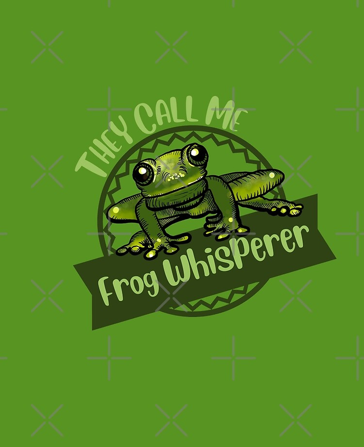 Cute Frog Gifts The Frog Whisperer' Sticker