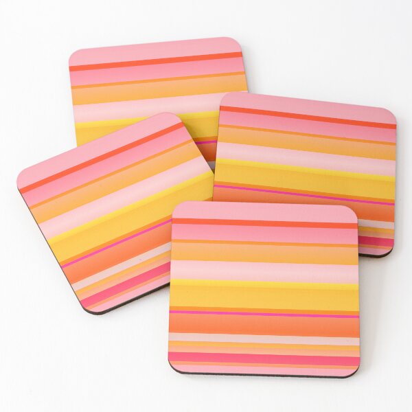 Item preview, Autumn colors striped | Orange red striped designed and sold by lausn.