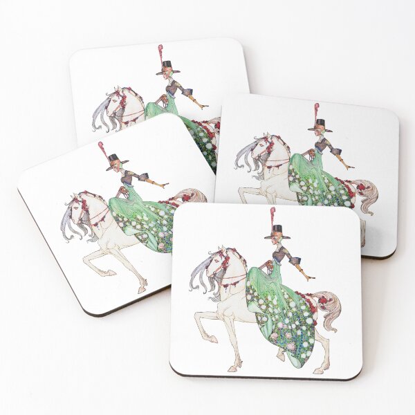 Item preview, Art Nouveau Princess on Horse by Kay Nielsen designed and sold by vintage-art.