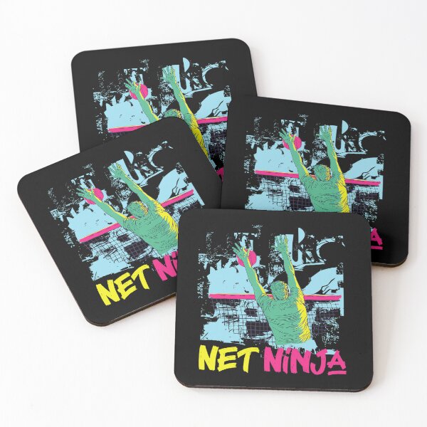 Item preview, Volleyball Player Team Ninja 80s 90s Retro Net Ninja designed and sold by adams79.
