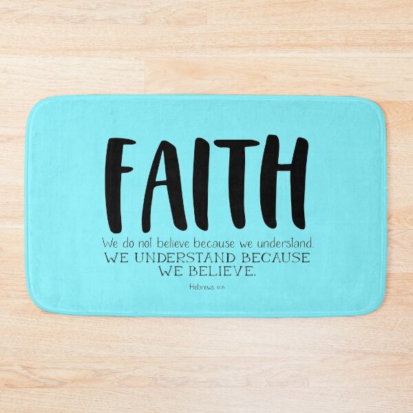 Item preview, Faith - We Understand Because We Believe - Hebrews 11:6 designed and sold by JacquelineLim.