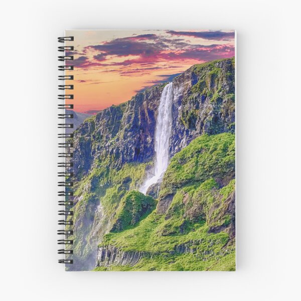 Item preview, Big Waterfall on Top of the Mountain designed and sold by Luxxe87.