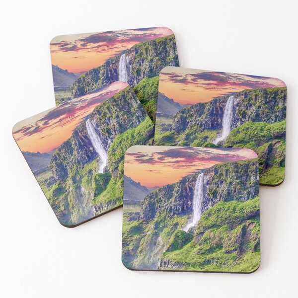 Item preview, Big Waterfall on Top of the Mountain designed and sold by Luxxe87.