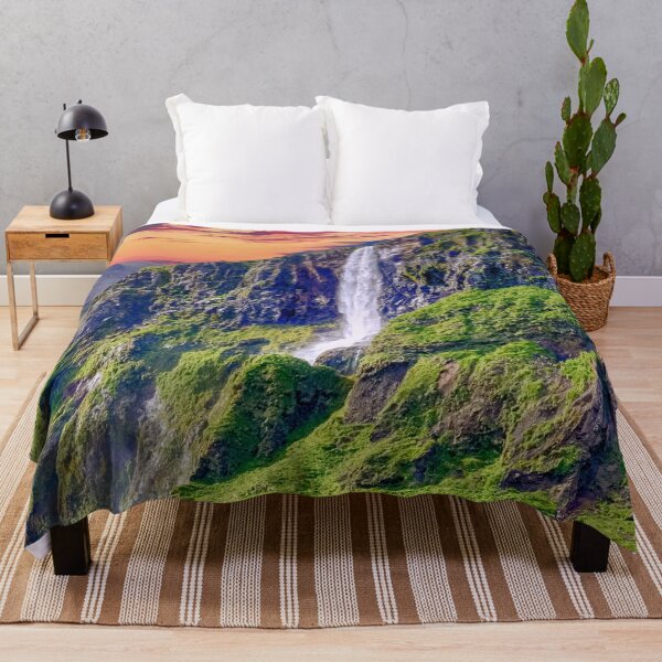 Item preview, Big Waterfall on Top of the Mountain designed and sold by Luxxe87.