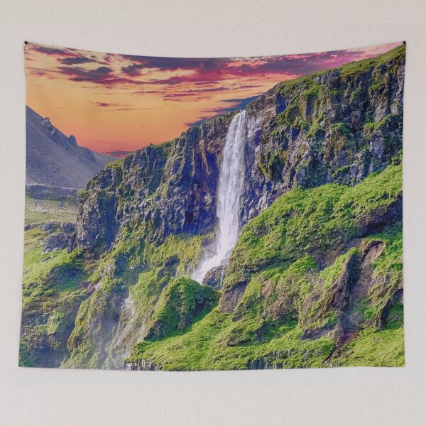 Item preview, Big Waterfall on Top of the Mountain designed and sold by Luxxe87.