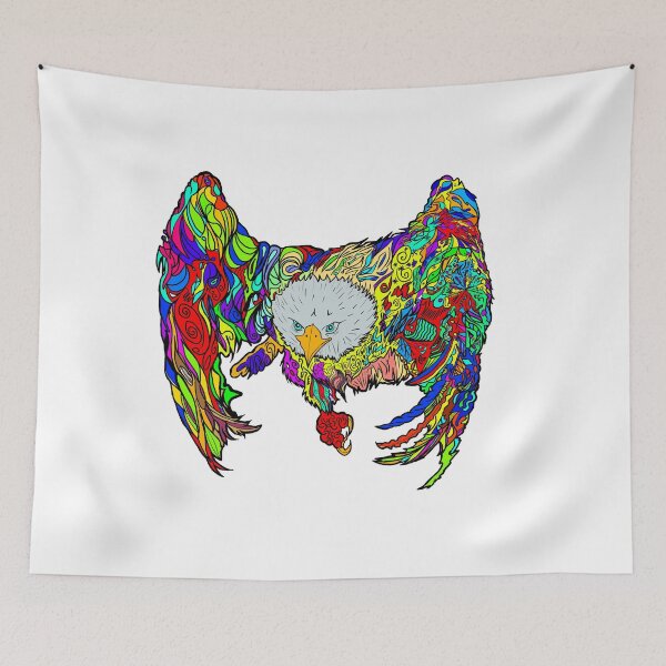 Item preview, color eagle designed and sold by Dsn-art-1hicham.