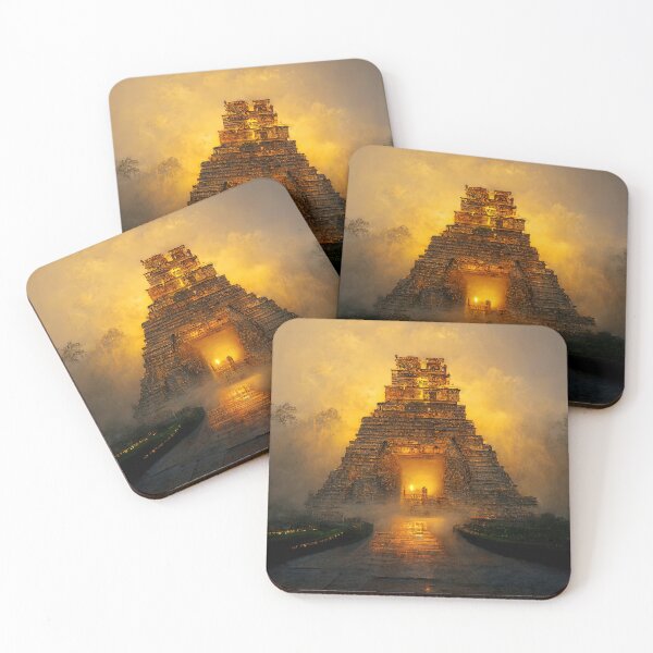 Item preview, Ancient Mayan Temple designed and sold by AM FineArtPrints.