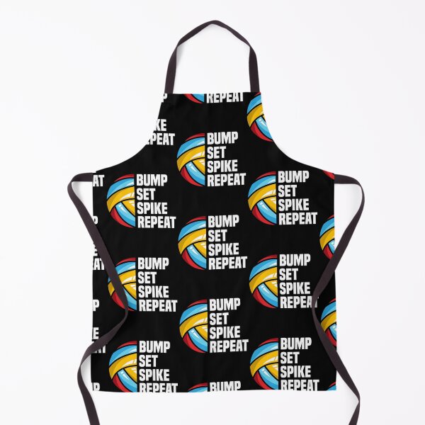 Item preview, Bump Set Spike Repeat Funny Volleyball designed and sold by adams79.