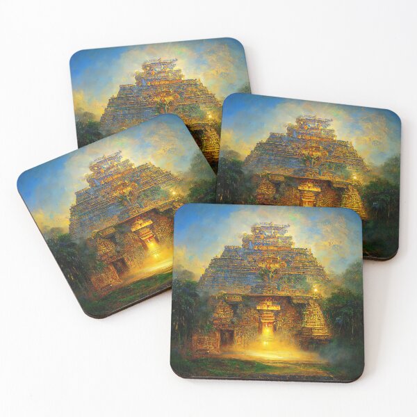 Item preview, Ancient Mayan Temple designed and sold by AM FineArtPrints.