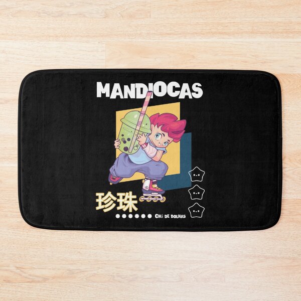 Item preview, a-cute-anime-character-holding-a-big-bubble-tea-cup   designed and sold by TheCalendark.