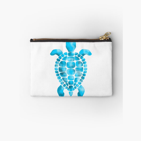 Item preview, light blue turtle mosaic pattern designed and sold by octo-PS.