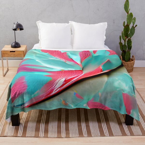 Item preview, ti leaf pink and teal 90's original art designed and sold by Surrealarts727.