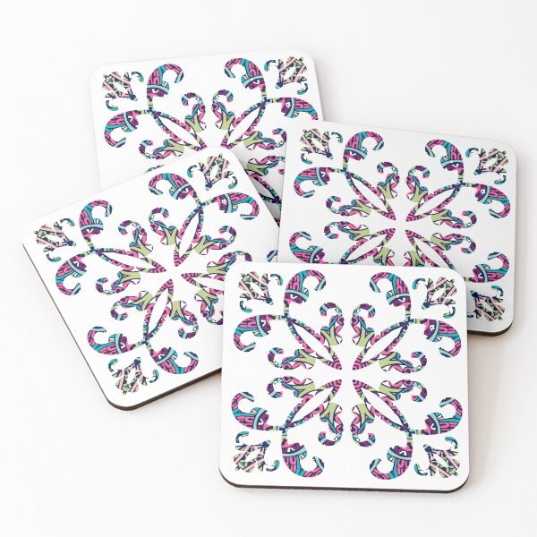 Item preview, Mandala Boho Colored Graphic Scroll designed and sold by hardscuffle.