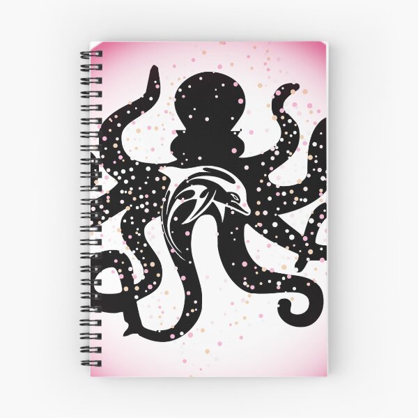 Item preview, Dolphin in a giant pacific octopus designed and sold by Fadwalana99.