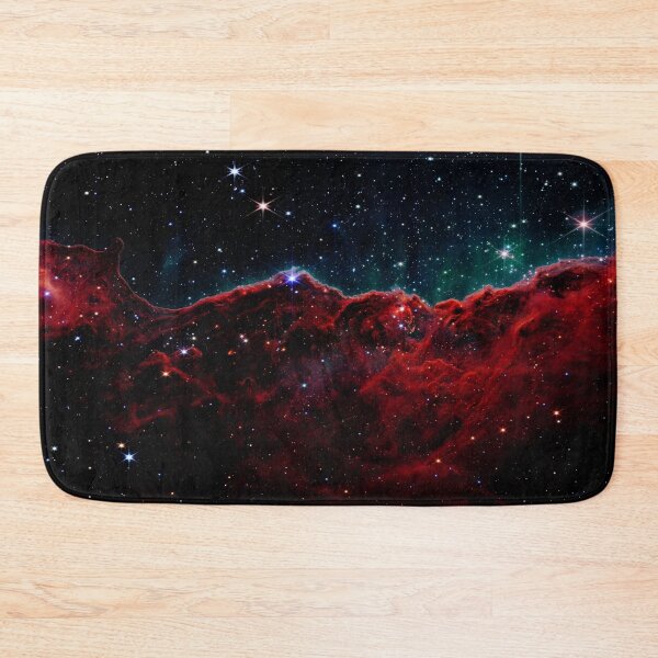 Item preview, Cosmic Cliffs of Carina Nebula Deep Red Teal designed and sold by 2sweetsDesign.
