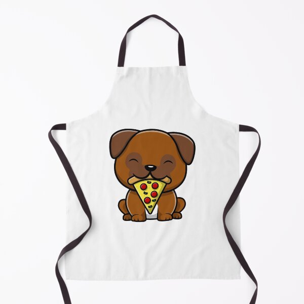 Item preview, Dog Eating A Pizza designed and sold by ZygGDesign.