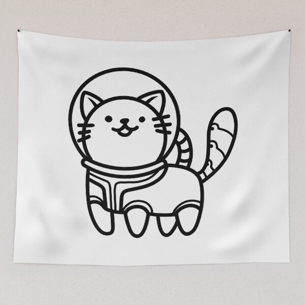 Item preview, Cat Space Cadet designed and sold by Si Pakne.