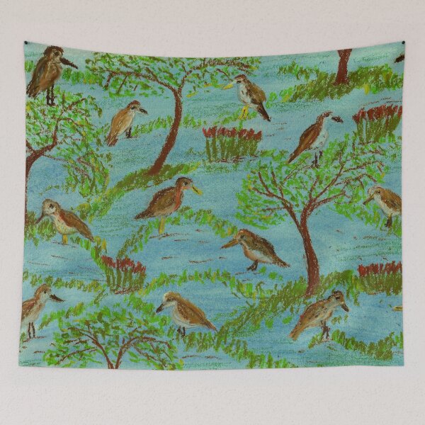 Item preview, Wading birds designed and sold by Frances  Smith.