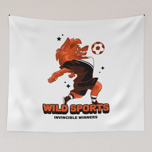 Item preview, a-female-soccer-with-a-lion-mascot-   designed and sold by TheCalendark.