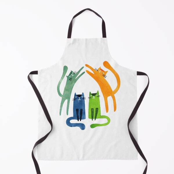 Item preview, Kitty Arch watercolour cat painting designed and sold by KatyClemmans.