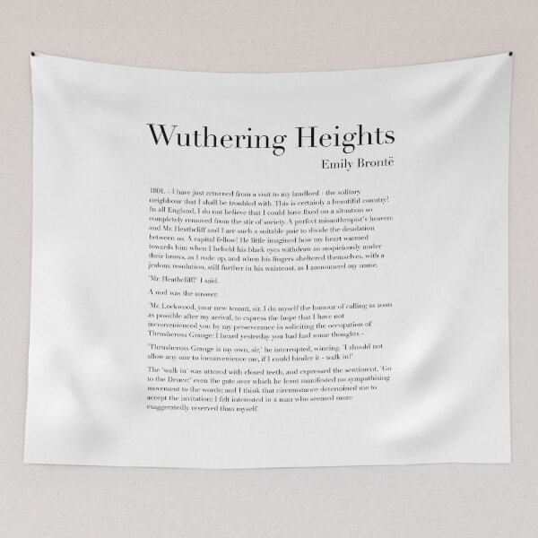 Item preview, Wuthering Heights by Emily Brontë designed and sold by wisemagpie.