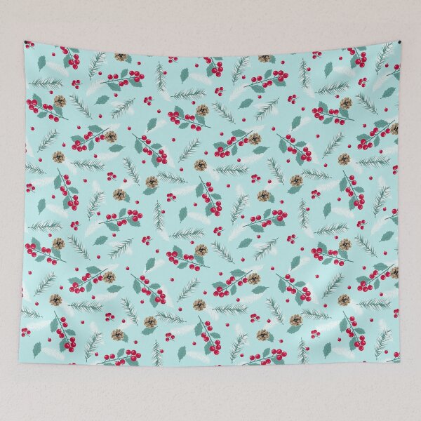 Item preview, Christmas Fir and Holly Berries designed and sold by jannta.