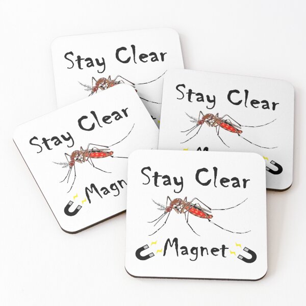 Item preview, Stay Clear Mosquito Magnet. I Attract Mosquitoes designed and sold by Oaks Creations.