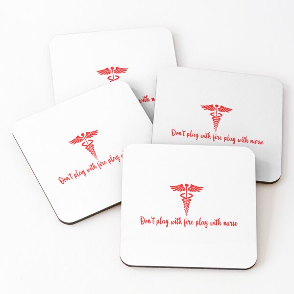 Item preview, Don't play with fire play with nurse designed and sold by DerexPro.