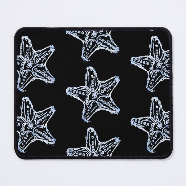 Item preview, Starfish, black and white print designed and sold by Anna Effenberger Art.