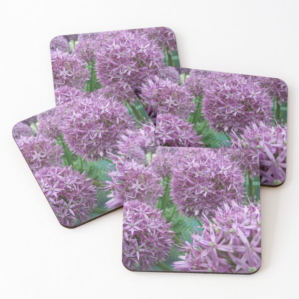 Item preview, Beautiful Purple Alliums Flowers designed and sold by LauraLovesRobin.