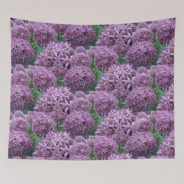Item preview, Beautiful Purple Alliums Flowers designed and sold by LauraLovesRobin.