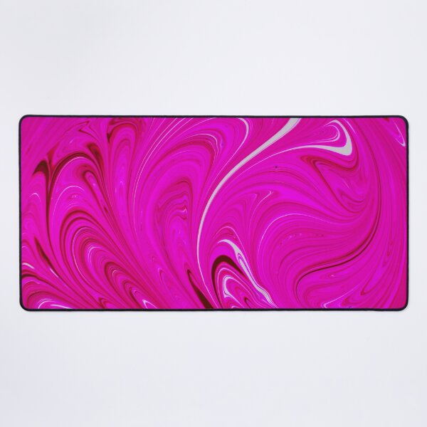 Item preview, Abstract pink and white paint swirls designed and sold by Photostacia.