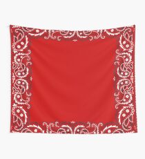 Bandana - Red - Selections Available Wall Tapestry