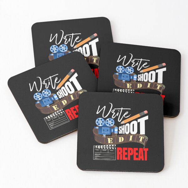 Item preview, WRITE SHOOT EDIT REPEAT designed and sold by roxy7922.