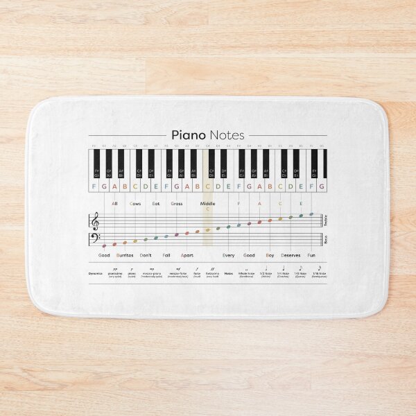 Item preview, Piano Music Notes designed and sold by pennyandhorse.