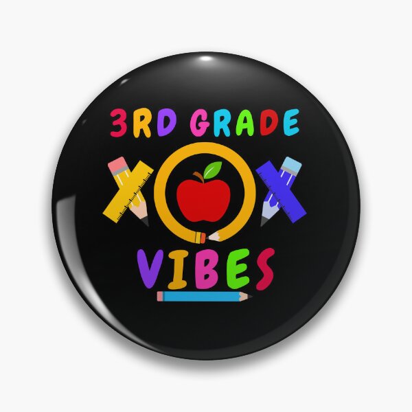 Item preview, 3rd Grade Vibes designed and sold by franktact.