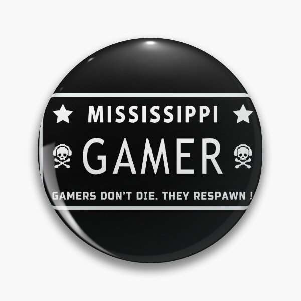 Item preview, American Gamer. Gamers dont die, They respawn. Mississippi Gamer designed and sold by Sky-99.