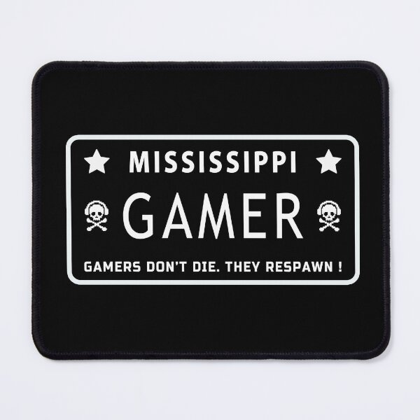 Item preview, American Gamer. Gamers dont die, They respawn. Mississippi Gamer designed and sold by Sky-99.