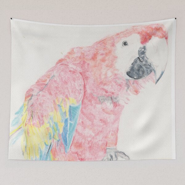 Item preview, Scarlet macaw designed and sold by lizdomett.