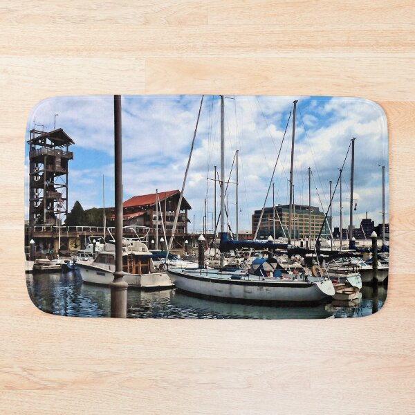 Item preview, Baltimore MD - Marina Near Fells Point designed and sold by Susan Savad.