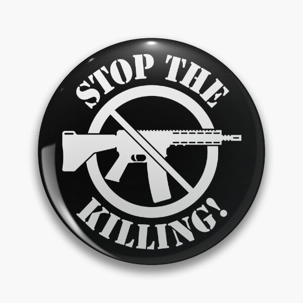Item preview, Stop The Killing! (Gun Reform / No Weapons / White) designed and sold by MrFaulbaum.