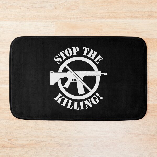 Item preview, Stop The Killing! (Gun Reform / No Weapons / White) designed and sold by MrFaulbaum.