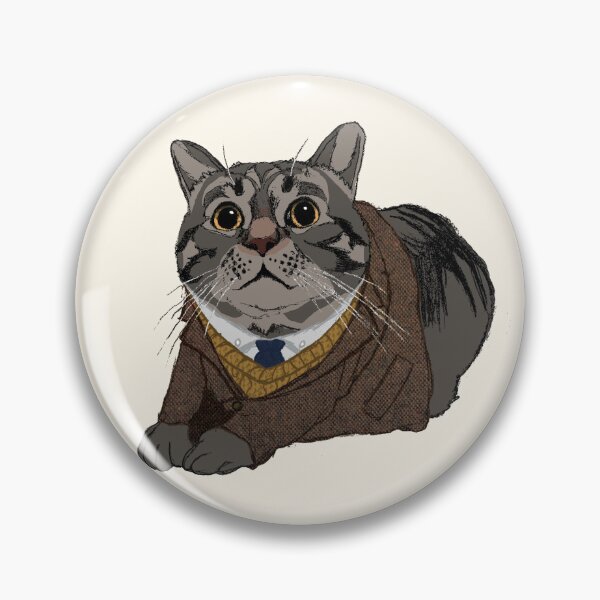Item preview, Professor Chancho Fluffy Cat designed and sold by Ben Kent.