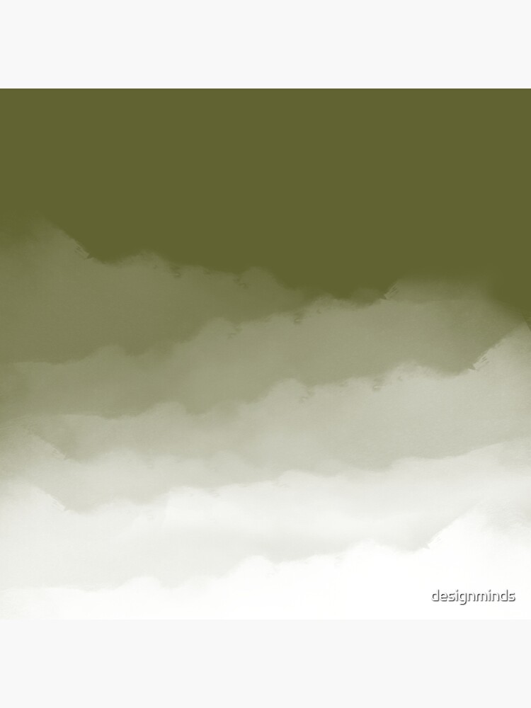 Ombre Paint Color Wash (sage green/white) Canvas Print for Sale by  designminds