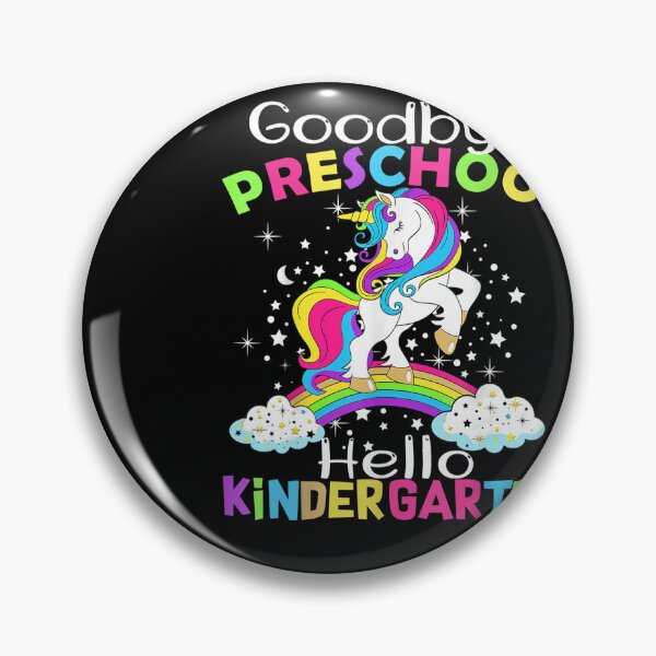 Item preview, Goodbye Preschool Graduation Hello Kindergarten Prek Unicorn designed and sold by ElizabethxJime.