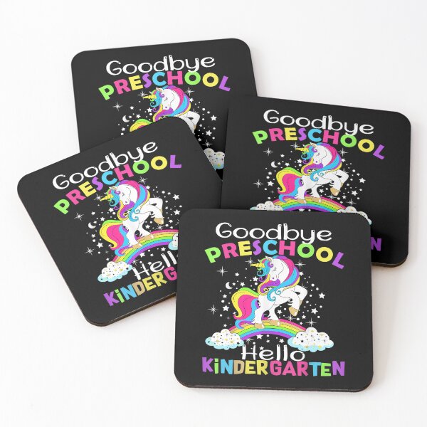 Item preview, Goodbye Preschool Graduation Hello Kindergarten Prek Unicorn designed and sold by ElizabethxJime.