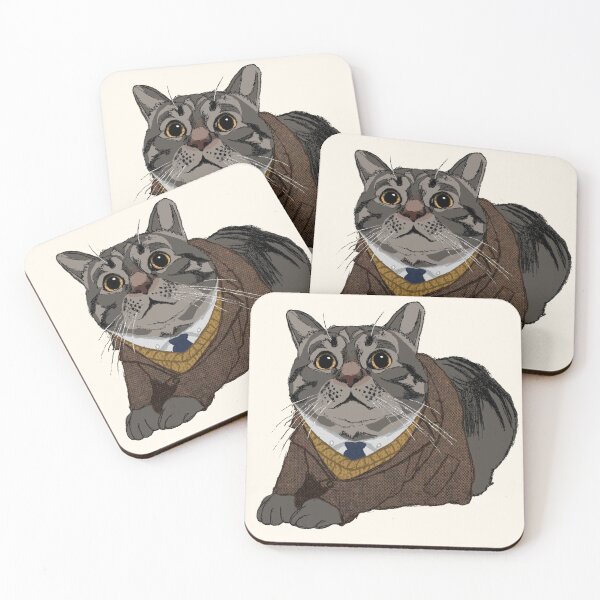 Item preview, Professor Chancho Fluffy Cat designed and sold by Ben Kent.